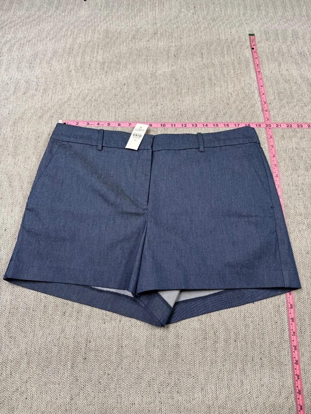 LOFT The Riviera Short Women 14 Curvy Blue